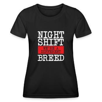 Wir Sind Eine Andere Rasse - Frauen Funktions-T-Shirt - Schwarz - Vorne - AI Model Female 172 light (172cm)