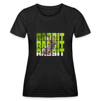 Hare - Women's Functional T-Shirt - black - Front - AI Model Female 172 light (172cm)