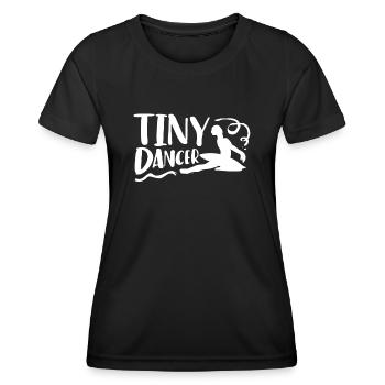 Tiny dancer, ballet dancing - Women's Functional T-Shirt - black - Front - AI Model Female 172 light (172cm)