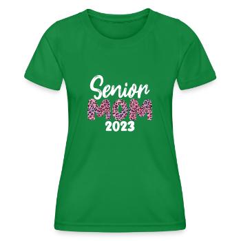 Senior mother 2023 - Women's Functional T-Shirt - kelly green - Front - AI Model Female 172 dark (172cm)