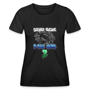 Dieser Kleine B-Boy Wird 2 - Breakdance - Frauen Funktions-T-Shirt - Schwarz - Vorne - AI Model Female 172 light (172cm)