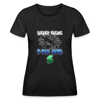 Dieser Kleine B-Boy Wird 8 - Breakdance - Frauen Funktions-T-Shirt - Schwarz - Vorne - AI Model Female 172 light (172cm)