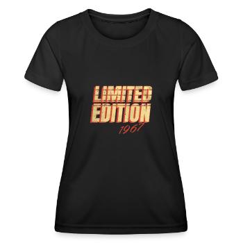 Limited Edition 1967 Vintage - Women's Functional T-Shirt - black - Front - AI Model Female 172 light (172cm)