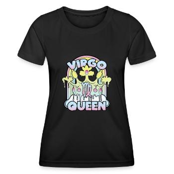 Virgin Queen - Women's Functional T-Shirt - black - Front - AI Model Female 172 light (172cm)