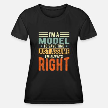 Modello Maglietta sportiva per donna