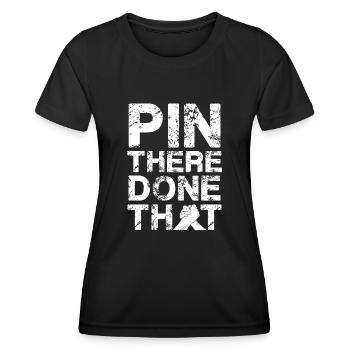 Arm wrestling, arm wrestler, wrist - Women's Functional T-Shirt - black - Front - AI Model Female 172 light (172cm)