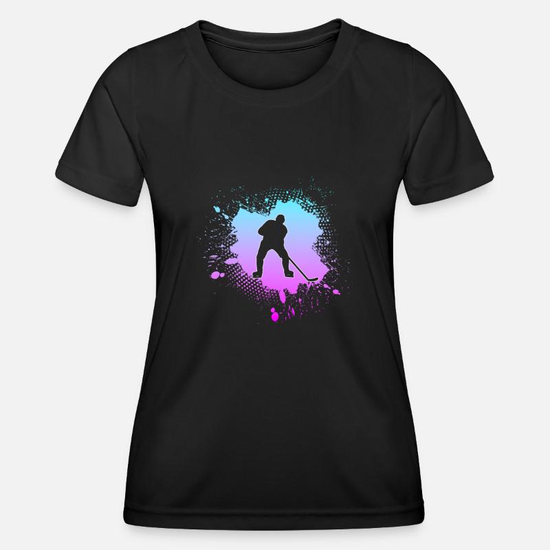 Ice hockey - Women's Functional T-Shirt - black