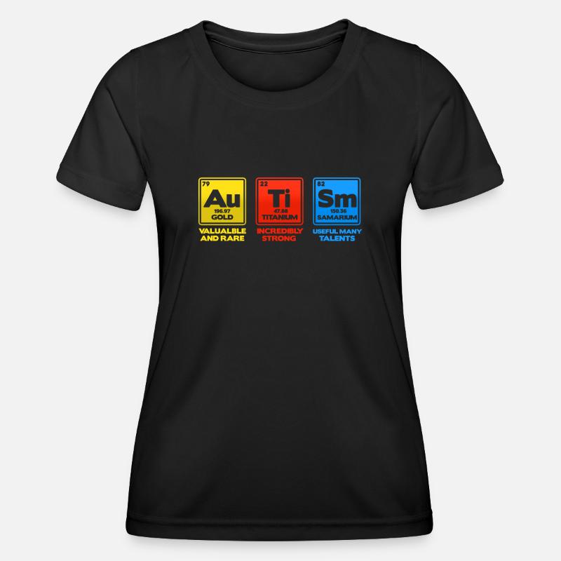 Autism - Women's Functional T-Shirt - black