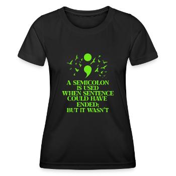 psychologie - Frauen Funktions-T-Shirt - Schwarz - Vorne - AI Model Female 172 light (172cm)