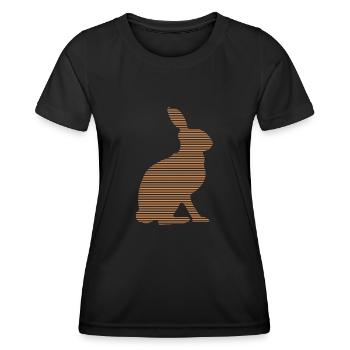Hare - Women's Functional T-Shirt - black - Front - AI Model Female 172 light (172cm)