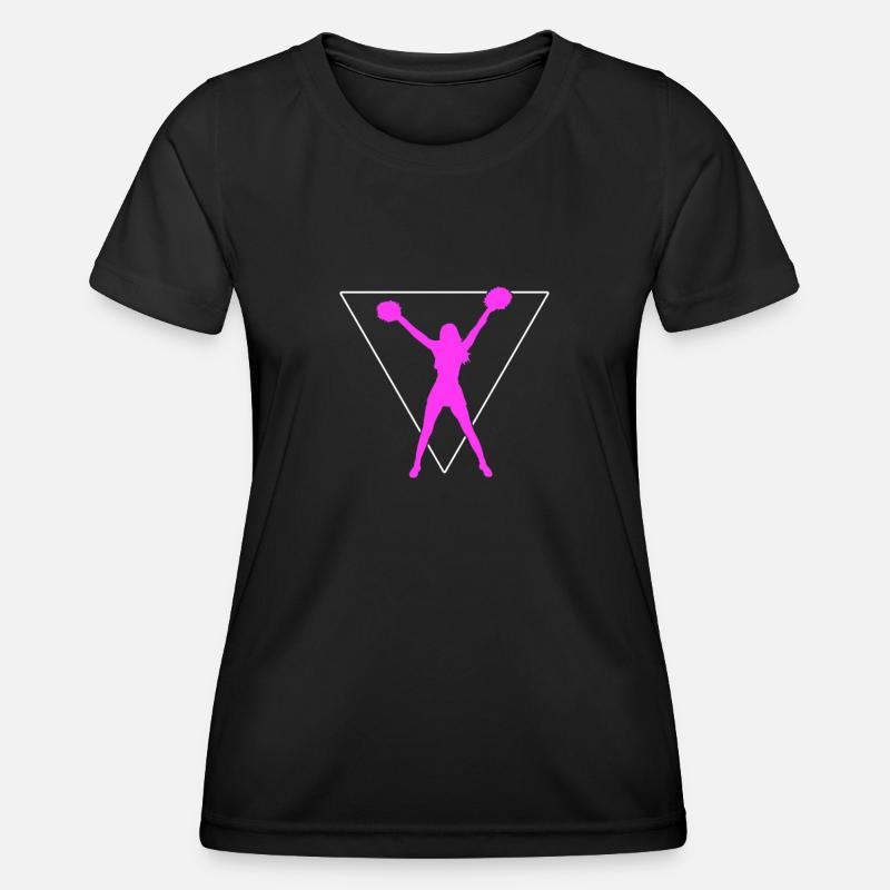 cheerleading - Women's Functional T-Shirt - black