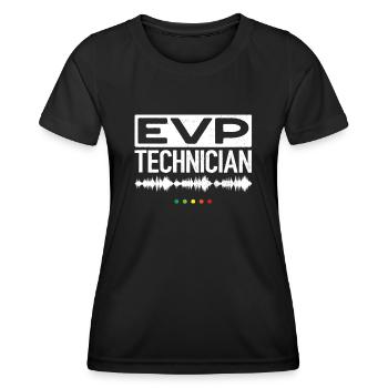 EVP Technician, Employer Value Proposition - Women's Functional T-Shirt - black - Front - AI Model Female 172 light (172cm)