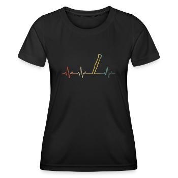 Clarinet Clarinet player Clarinetist - Women's Functional T-Shirt - black - Front - AI Model Female 172 light (172cm)