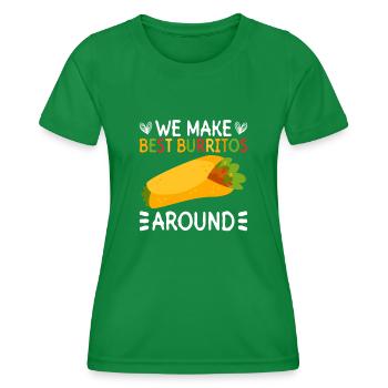 Children Nurse Infant Pediatrics - Women's Functional T-Shirt - kelly green - Front - AI Model Female 172 dark (172cm)