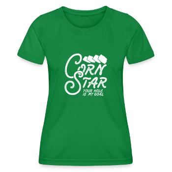 Corn star - Women's Functional T-Shirt - kelly green - Front - AI Model Female 172 dark (172cm)