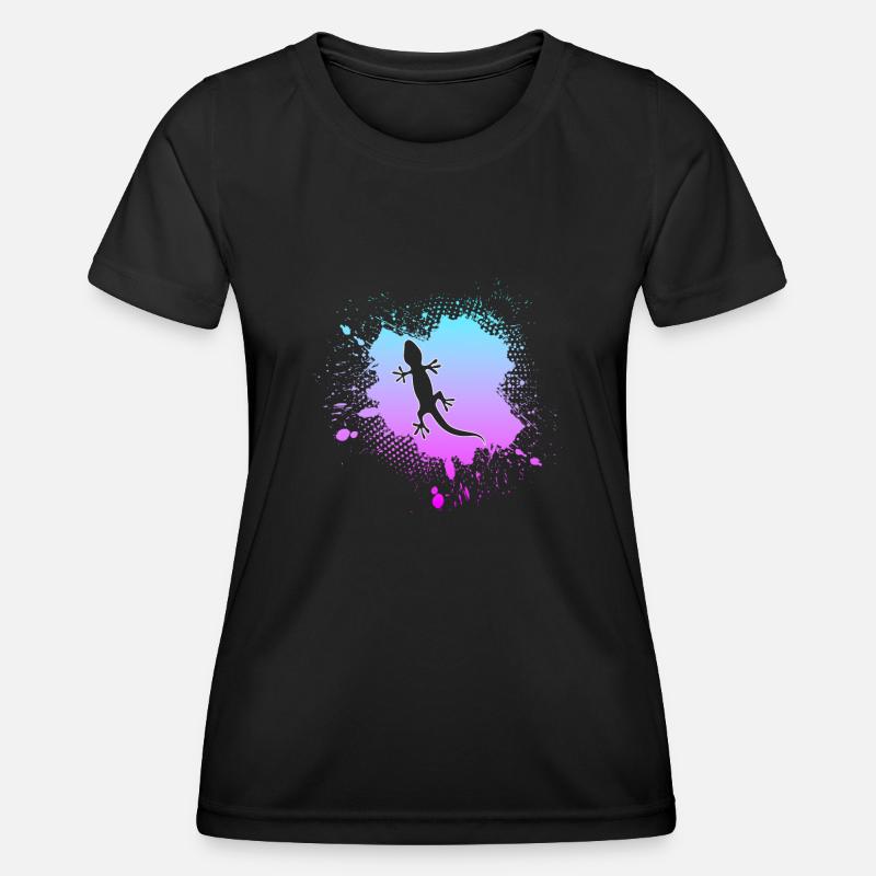 Lizard - Women's Functional T-Shirt - black
