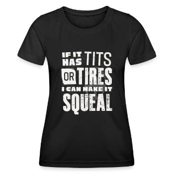 Mécanicien automobile, mécanicien, mécanicien automobile - T-shirt sport Femme - noir - Devant - AI Model Female 172 light (172cm)