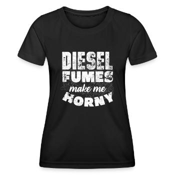 Mécanicien automobile, mécanicien, mécanicien automobile - T-shirt sport Femme - noir - Devant - AI Model Female 172 light (172cm)