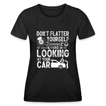 Mécanicien automobile, mécanicien, mécanicien automobile - T-shirt sport Femme - noir - Devant - AI Model Female 172 light (172cm)