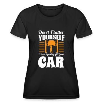 Mécanicien automobile, mécanicien, mécanicien automobile - T-shirt sport Femme - noir - Devant - AI Model Female 172 light (172cm)