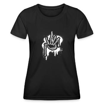 Cornemuse Cornemuse Cornemuse - T-shirt sport Femme - noir - Devant - AI Model Female 172 light (172cm)