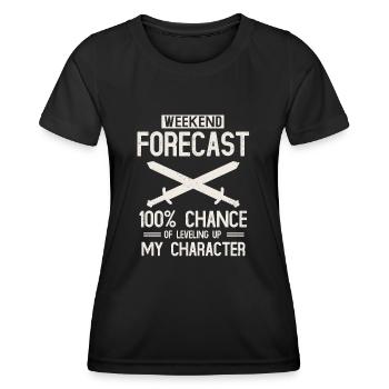 Larp, Larping, Role Play - Women's Functional T-Shirt - black - Front - AI Model Female 172 light (172cm)