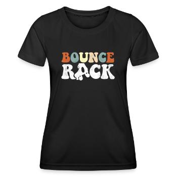 Skaten, Rollschuhlaufen - Frauen Funktions-T-Shirt - Schwarz - Vorne - AI Model Female 172 light (172cm)