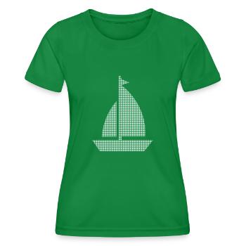 Voile - T-shirt sport Femme - vert - Devant - AI Model Female 172 dark (172cm)