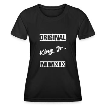 Original King Jr Offspring Baby Pregnancy - Women's Functional T-Shirt - black - Front - AI Model Female 172 light (172cm)