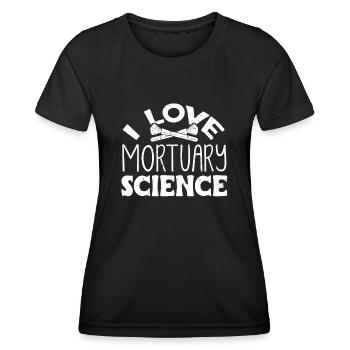 Corpse Keepers, Undertakers, Funeral Homes - Women's Functional T-Shirt - black - Front - AI Model Female 172 light (172cm)