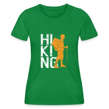 Wander - Women's Functional T-Shirt - kelly green - Front - AI Model Female 172 dark (172cm)