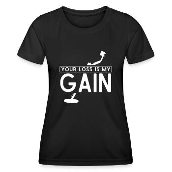 Medical Encoder Medical Programmer - Women's Functional T-Shirt - black - Front - AI Model Female 172 light (172cm)