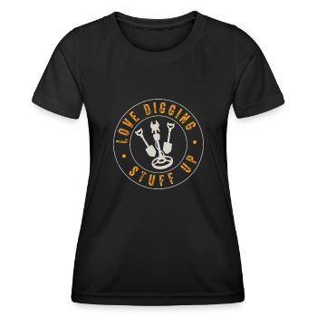Medical Encoder Medical Programmer - Women's Functional T-Shirt - black - Front - AI Model Female 172 light (172cm)