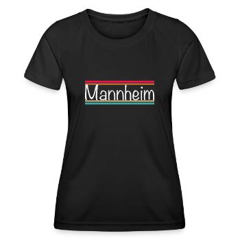 Mannheim - Women's Functional T-Shirt - black - Front - AI Model Female 172 light (172cm)