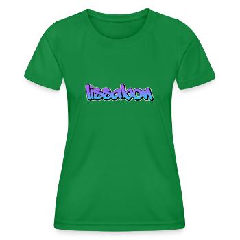 Lisbon - Women's Functional T-Shirt - kelly green - Front - AI Model Female 172 dark (172cm)