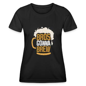 Beer Day Beer Day Beer lovers Beer drinkers - Women's Functional T-Shirt - black - Front - AI Model Female 172 light (172cm)