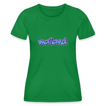 Milan - T-shirt sport Femme - vert - Devant - AI Model Female 172 dark (172cm)