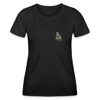 Macaw Parrot I South America Exotic bird for - Women's Functional T-Shirt - black - Front - AI Model Female 172 light (172cm)