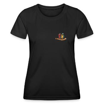 Macaw Parrot I South America Exotic bird for - Women's Functional T-Shirt - black - Front - AI Model Female 172 light (172cm)