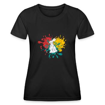 Hare - Women's Functional T-Shirt - black - Front - AI Model Female 172 light (172cm)