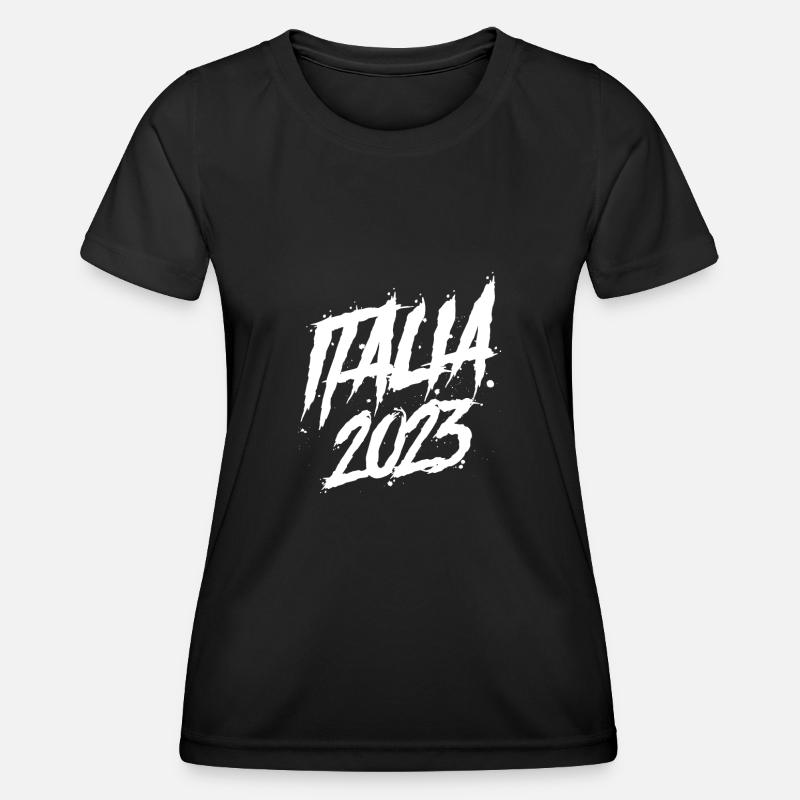 Italy 2023 - Women's Functional T-Shirt - black