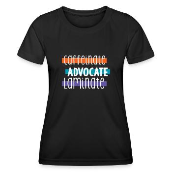 Special Needs Education, Special Education - Women's Functional T-Shirt - black - Front - AI Model Female 172 light (172cm)