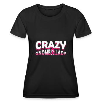 Garden Gnome Garden - Women's Functional T-Shirt - black - Front - AI Model Female 172 light (172cm)