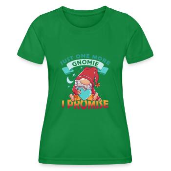 Garden Gnome Garden - Women's Functional T-Shirt - kelly green - Front - AI Model Female 172 dark (172cm)