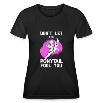 Karate Girl Karate Gifts For Karate Lovers Karate - Frauen Funktions-T-Shirt - Schwarz - Vorne - AI Model Female 172 light (172cm)