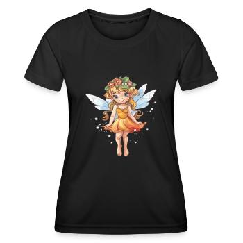 Little Fairy Fairy Fairy Magic - Women's Functional T-Shirt - black - Front - AI Model Female 172 light (172cm)