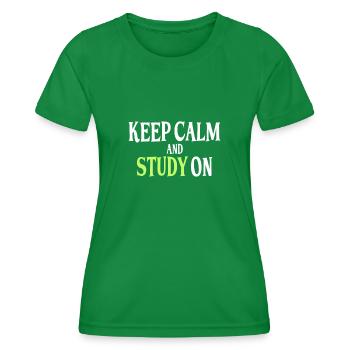 Étude Dire - T-shirt sport Femme - vert - Devant - AI Model Female 172 dark (172cm)