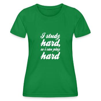 Étude Dire - T-shirt sport Femme - vert - Devant - AI Model Female 172 dark (172cm)