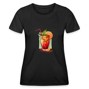 Cocktail - Women's Functional T-Shirt - black - Front - AI Model Female 172 light (172cm)