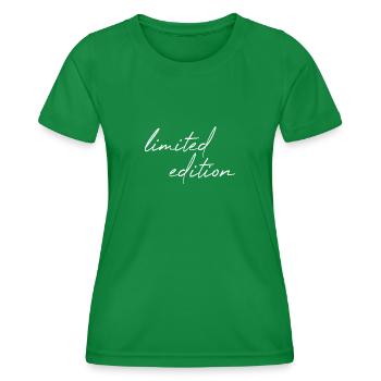Édition limitée - T-shirt sport Femme - vert - Devant - AI Model Female 172 dark (172cm)